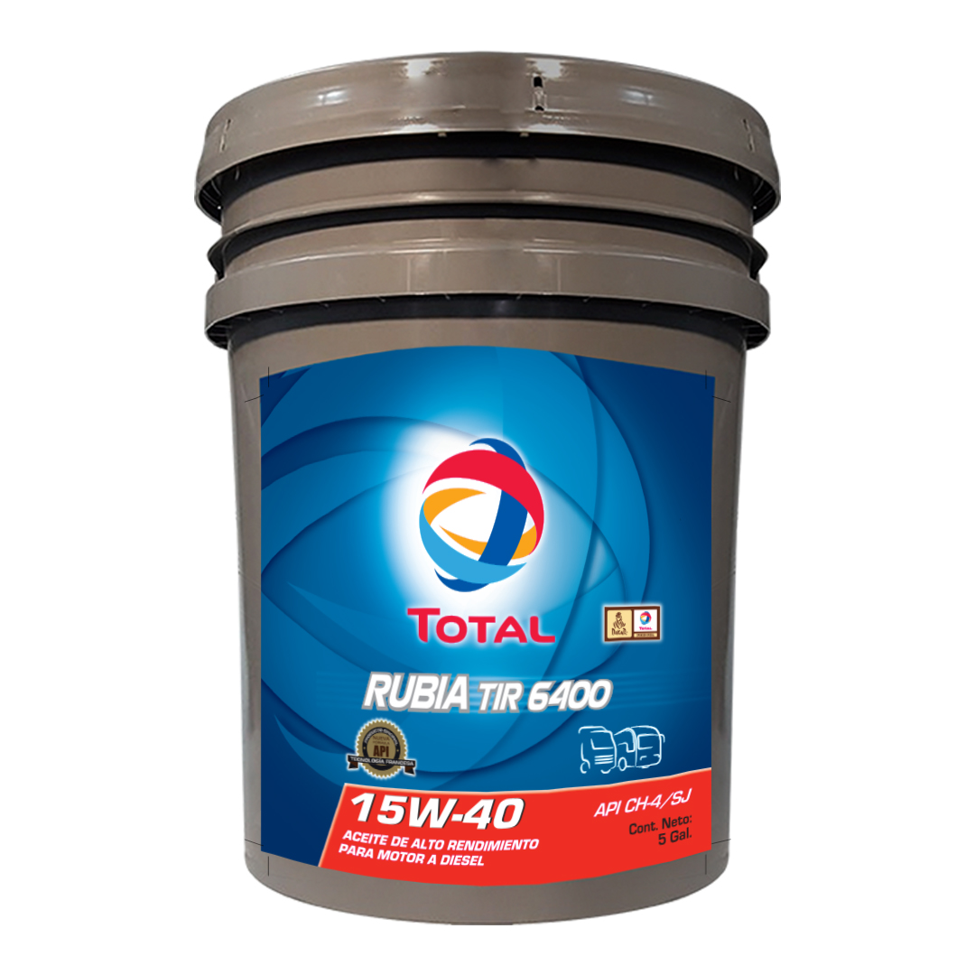 Foto de TOTAL RUBIA TIR 6400 15W40