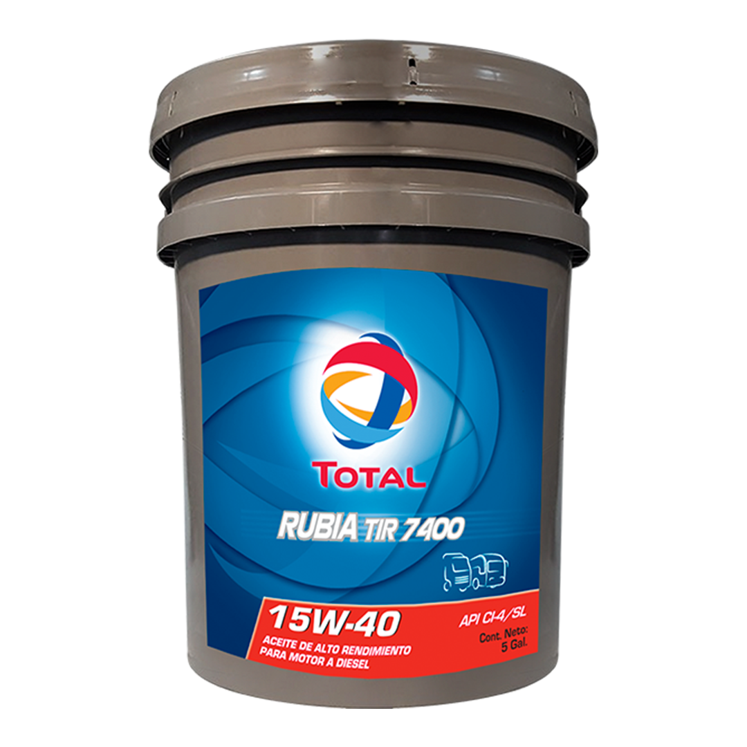 Foto de TOTAL RUBIA TIR 7400 15W40