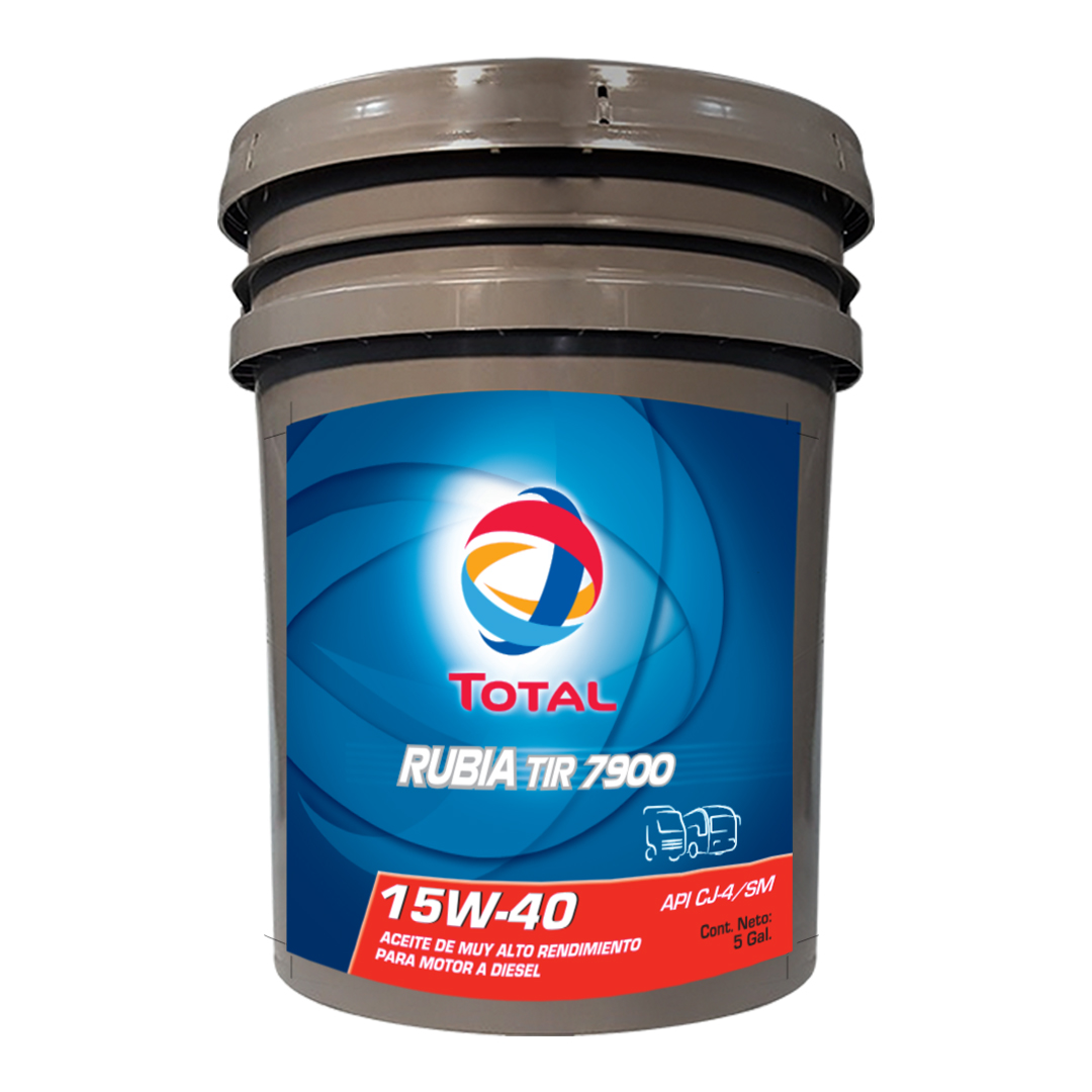 Foto de TOTAL RUBIA TIR 7900 15W40
